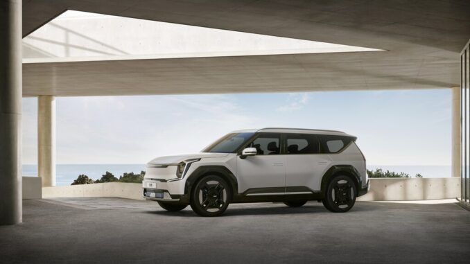 Kia también se sube al carro del SUV eléctrico gigante: su EV9 apunta directamente a rivales premium